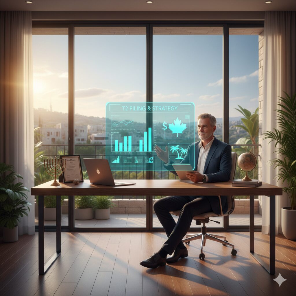 t2 canadian corporate tax hero image